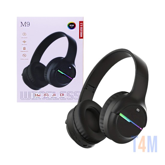 Wireless Headphones M9 Black