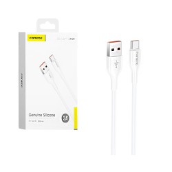 Foneng Cable X109 Type-C 3A 1M White Foneng Cable X109 Type-C 3A 1M White