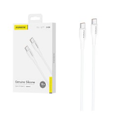 Foneng Cable X109 Type-C to Type-C 60W 1M White Foneng Cable X109 Type-C to Type-C 60W 1M White