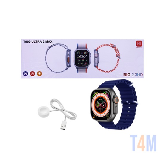 Smartwatch T900 Ultra 2 Max 2.3" (Call Version) Blue