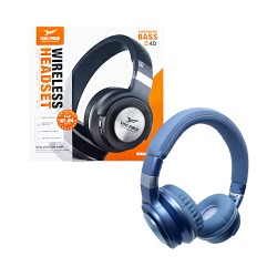 YOO FACE Wireless Headphone HF-04 Blue YOO FACE Wireless Headphone HF-04 Blue