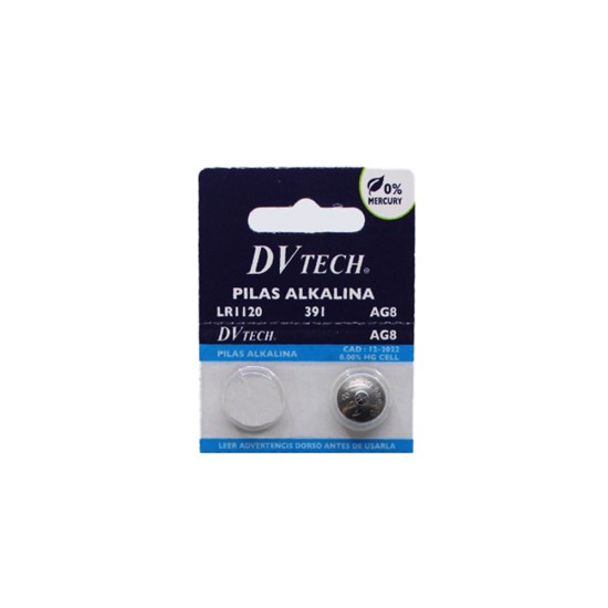 DV TECH ALKALINA BUTTON CELL BATTERY LR1120/391/AG8