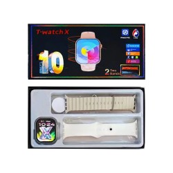 Smartwatch T-watch X With 2 Straps 2.01" (Call Version) Silver