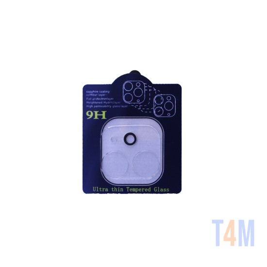 Protetor de Lente de Câmera de Vidro Temperado Para IPhone 12 Mini/11 Transparente
