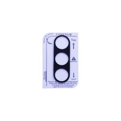 Tempered Glass Camera Lens Protector for Samsung Galaxy S24 Plus Black Tempered Glass Camera Lens Protector for Samsung Galaxy S24 Plus Black