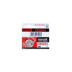 Maxell Button Cell Battery CR2025 170mAh Maxell Button Cell Battery CR2025 170mAh