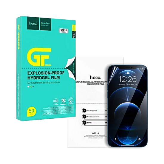 Protetor de tela Hoco GF010 Manual alignment para todos os Smartphones Pacote 50 peças Transparente Protetor de tela Hoco GF010 Manual alignment para todos os Smartphones Pacote 50 peças Transparente