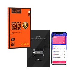 Hoco Matte Privacy Screen Protector GF011 Manual alignment for Smartphones Pack of 20pcs Black Hoco Matte Privacy Screen Protector GF011 Manual alignment for Smartphones Pack of 20pcs Black