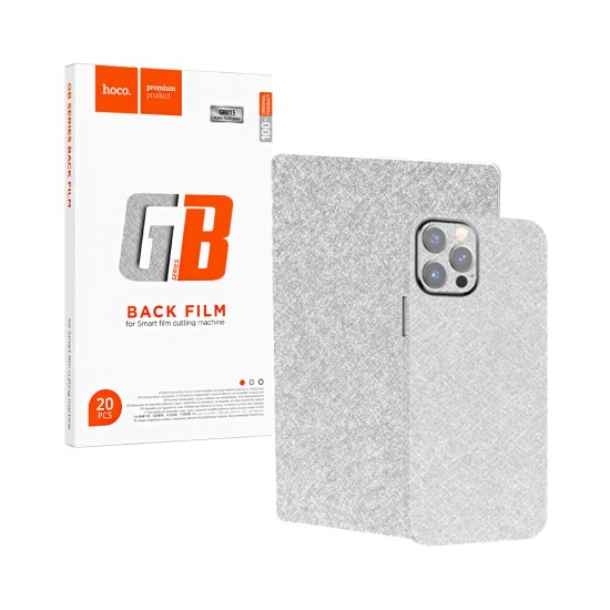 Protetor traseiro Mate Hoco GB015 Frosted Diamond para smartphone pacote 20 peças Cinza Prata Protetor traseiro Mate Hoco GB015 Frosted Diamond para smartphone pacote 20 peças Cinza Prata