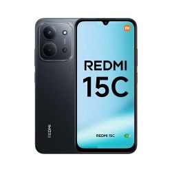 Smartphone Xiaomi Redmi 15C 4GB/128GB 6,9" Dual SIM Preto Meia Noite Smartphone Xiaomi Redmi 15C 4GB/128GB 6,9" Dual SIM Preto Meia Noite