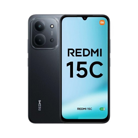 Smartphone Xiaomi Redmi 15C 4GB/256GB 6.9" Dual SIM Midnight Black Smartphone Xiaomi Redmi 15C 4GB/256GB 6.9" Dual SIM Midnight Black