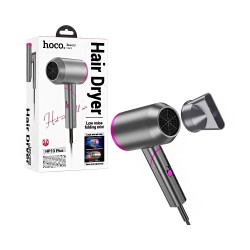 Secador de Cabelo Hoco HP13 Plus Ar Quente e Frio Rosa Vermelho Secador de Cabelo Hoco HP13 Plus Ar Quente e Frio Rosa Vermelho