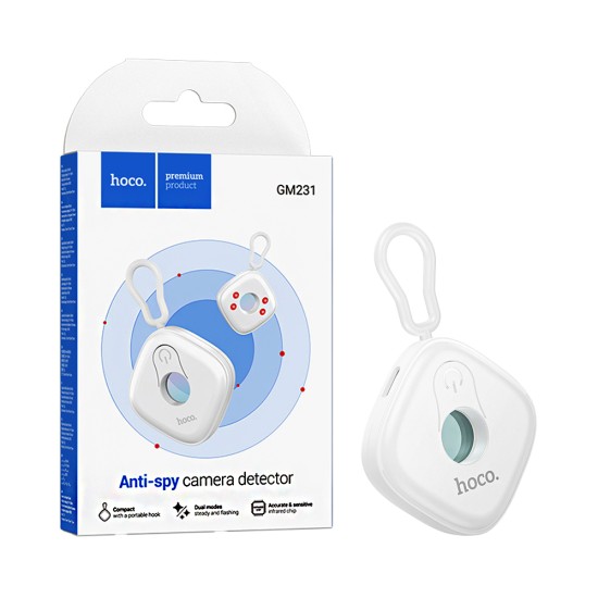 Detector câmera anti-espião Hoco GM231 Branco