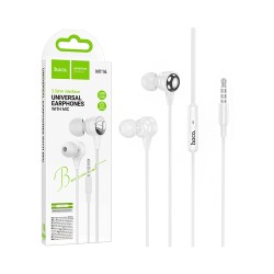 Hoco Wired Earphones M116 Benevolent with Microphone 3.5MM 1.2m White Hoco Wired Earphones M116 Benevolent with Microphone 3.5MM 1.2m White