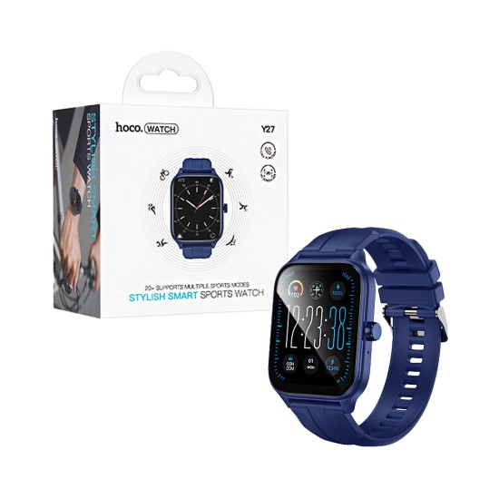 Smartwatch Hoco Y27 Smart Sports 1,95" (Versión Llamada) Azul Smartwatch Hoco Y27 Smart Sports 1,95" (Versión Llamada) Azul