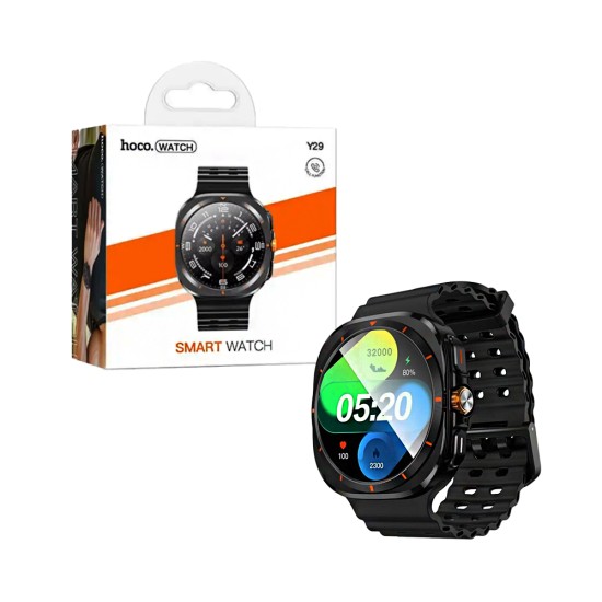 Smartwatch Hoco Y29 Smart Sports 1,5" (Versión Llamada) Negro Smartwatch Hoco Y29 Smart Sports 1,5" (Versión Llamada) Negro