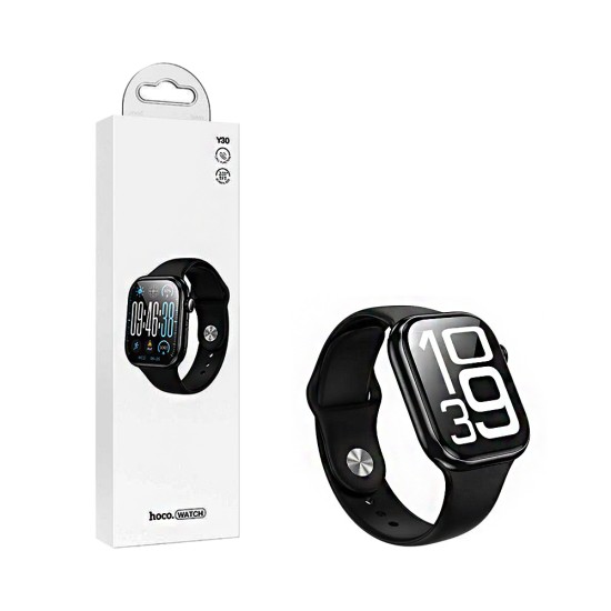 Smartwatch Hoco Y30 Smart Sports 2,0" (versão de chamada) Preto Smartwatch Hoco Y30 Smart Sports 2,0" (versão de chamada) Preto
