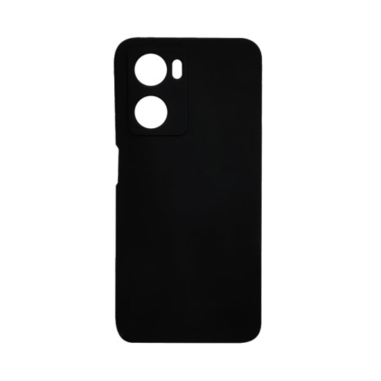 Silicone Case with Camera Shield for Oppo A57/A57s Black