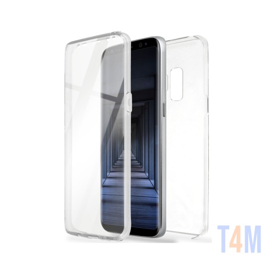 Funda de Silicona 360º para Samsung Galaxy S9 Transparente