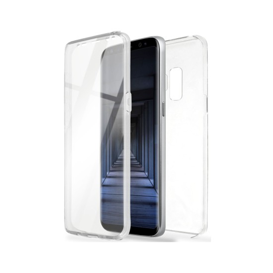 360º Silicon Case for Samsung Galaxy S9 Transparent