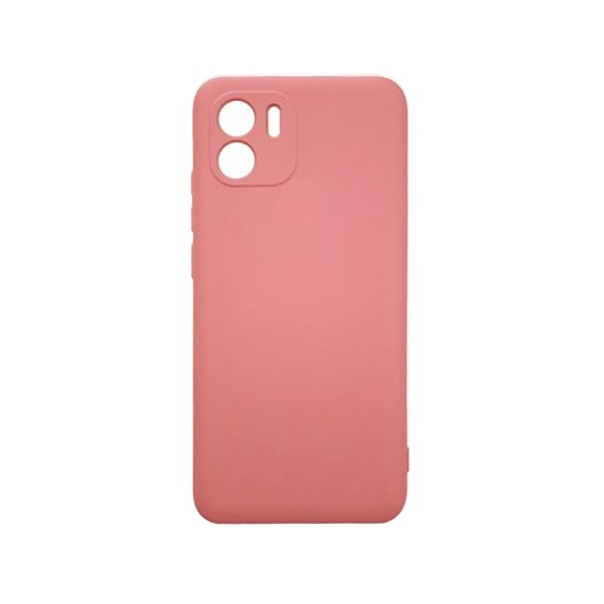 Silicone Case with Camera Shield for Xiaomi Redmi A1/Redmi A2 Pink