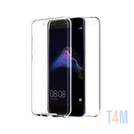 Funda de Silicona 360º para Huawei P9 Lite Transparente