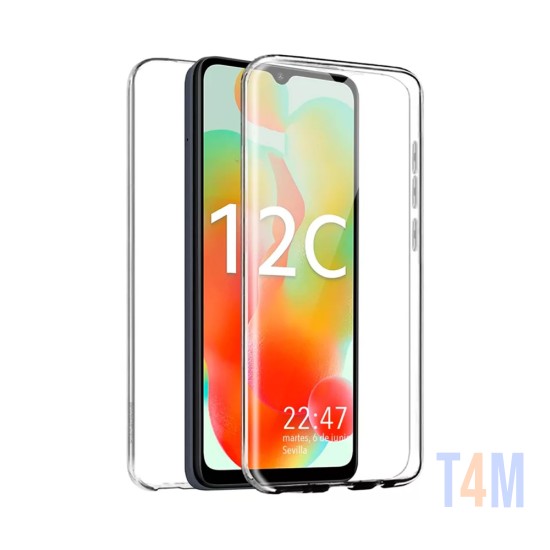 Funda de Silicona 360º para Xiaomi Redmi 12c Transparente