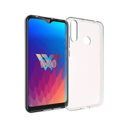 Funda de Silicona Suave para LG W30 Transparente Funda de Silicona Suave para LG W30 Transparente