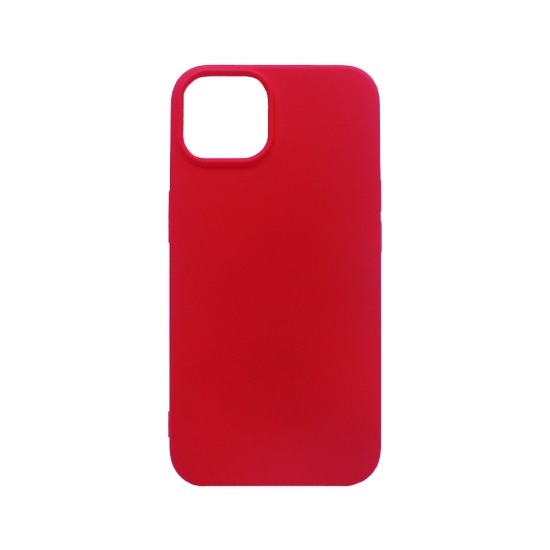 Silicone Case for Apple iPhone 14 Red