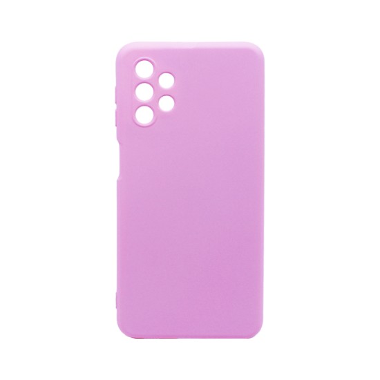 Silicone Case with Camera Shield for Samsung Galaxy A32 5g Pink