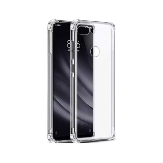 Soft Silicon Case for Xiaomi Mi 8 Lite Transparent