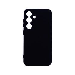 Funda de Silicona con Marco de Cámara para Samsung Galaxy S24 Negro Funda de Silicona con Marco de Cámara para Samsung Galaxy S24 Negro