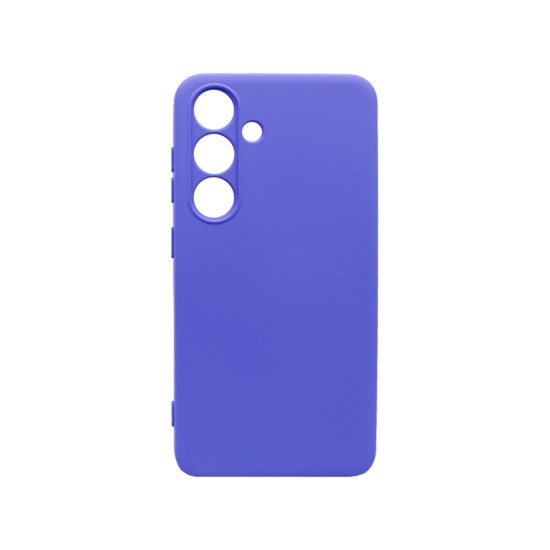 Silicone Case with Camera Shield for Samsung Galaxy A35 5G Purple