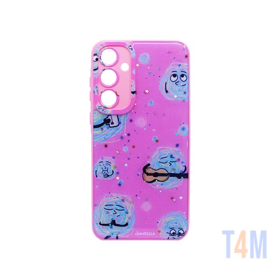 Designer Sillicone Case for Samsung Galaxy A35 5G Pink