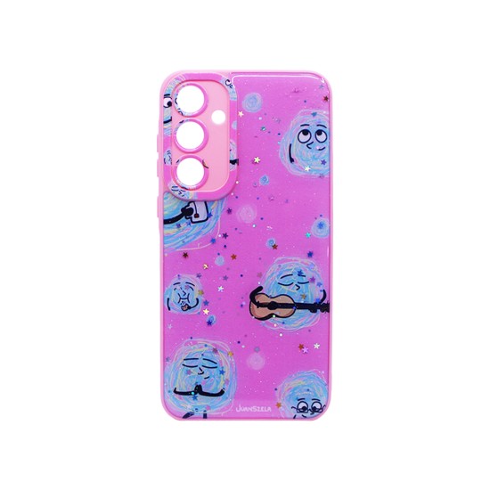 Designer Sillicone Case for Samsung Galaxy A55 5G Pink