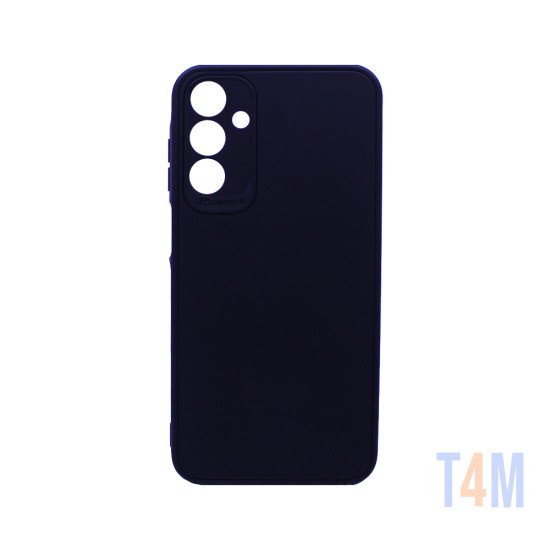 Capa de Silicone Macio com Moldura de Câmera para Samsung Galaxy A25 Preto