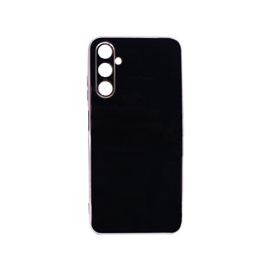 Designer Silicone Case with Camera shield for Samsung Galaxy A05S Black