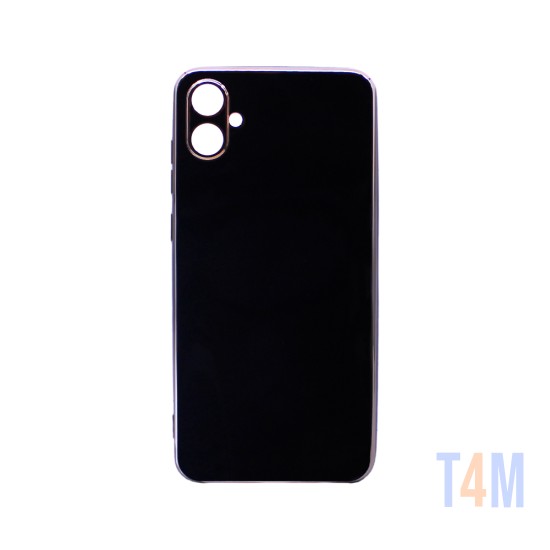 Funda de Silicona Diseño con Marco de Cámara para Samsung Galaxy A05 Negro