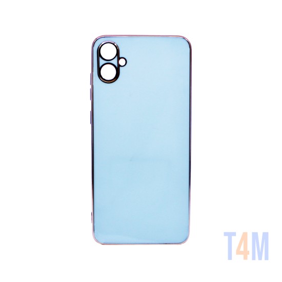 Capa de Silicone Designer com Moldura de Câmera para Samsung Galaxy A05 Verde