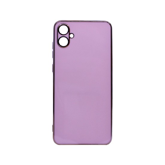 Designer Silicone Case with Camera shield for Samsung Galaxy A05 Pink