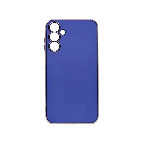 Designer Silicone Case with Camera shield for Samsung Galaxy A15 Blue