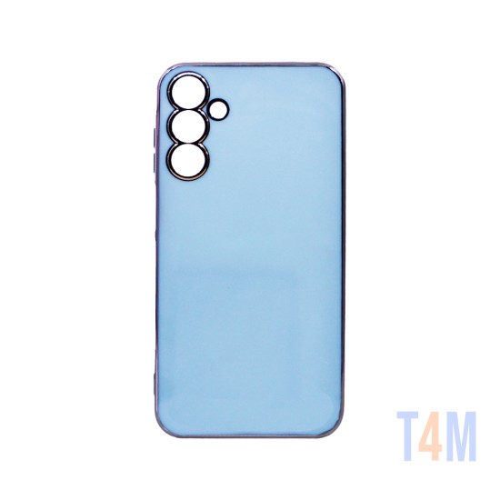 Capa de Silicone Designer com Moldura de Câmera para Samsung Galaxy A15 Verde