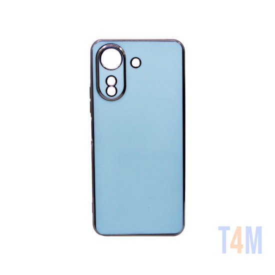 Capa de Silicone Designer com Moldura de Câmera para Xiaomi Redmi 13C/Poco C65 Verde