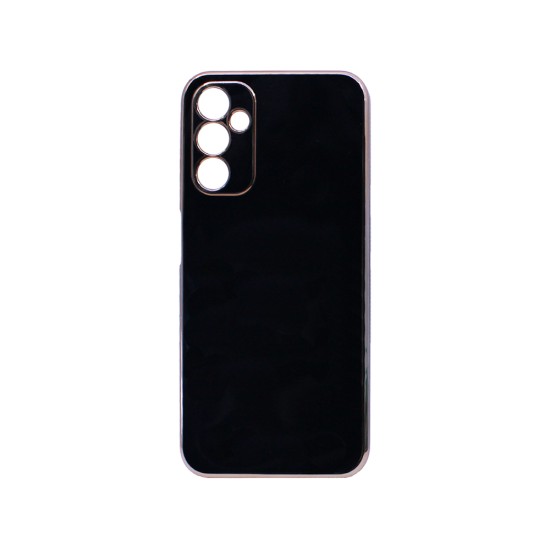 Designer Silicone Case with Camera shield for Samsung Galaxy  A14 4G/5G Black