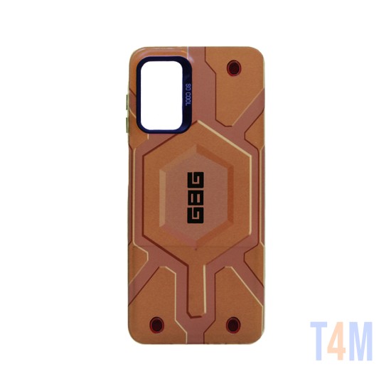 Capa Duro Designer para Samsung Galaxy A13 4G/5G Dourado