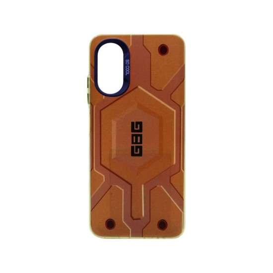 Designer Hard Case for Oppo A17 Gold