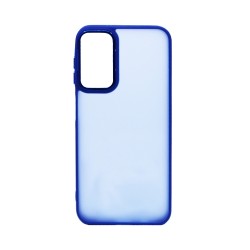 Capa de Silicone Transparente para Samsung Galaxy A14 4G/5G Azul Capa de Silicone Transparente para Samsung Galaxy A14 4G/5G Azul