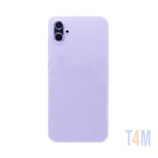 Soft Silicone Case with Camera Shield for Samsung Galaxy A05 Transparent