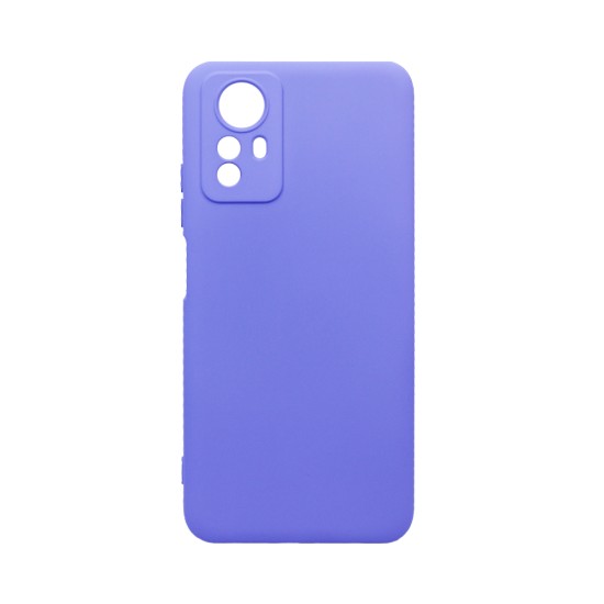 Silicone Case with Camera Shield for Xiaomi Redmi Note 12S Purple