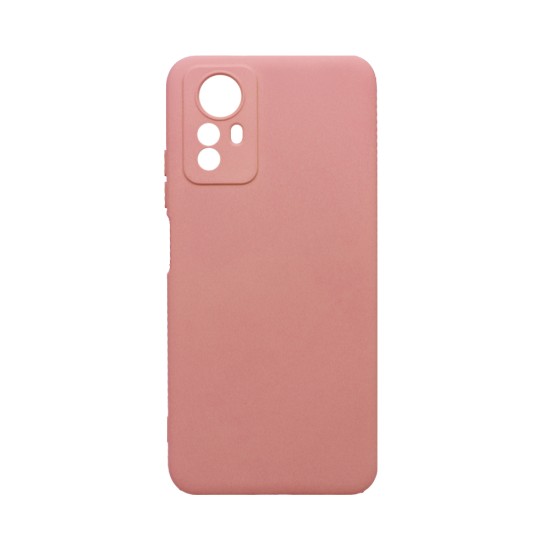 Silicone Case with Camera Shield for Xiaomi Redmi Note 12S Pink